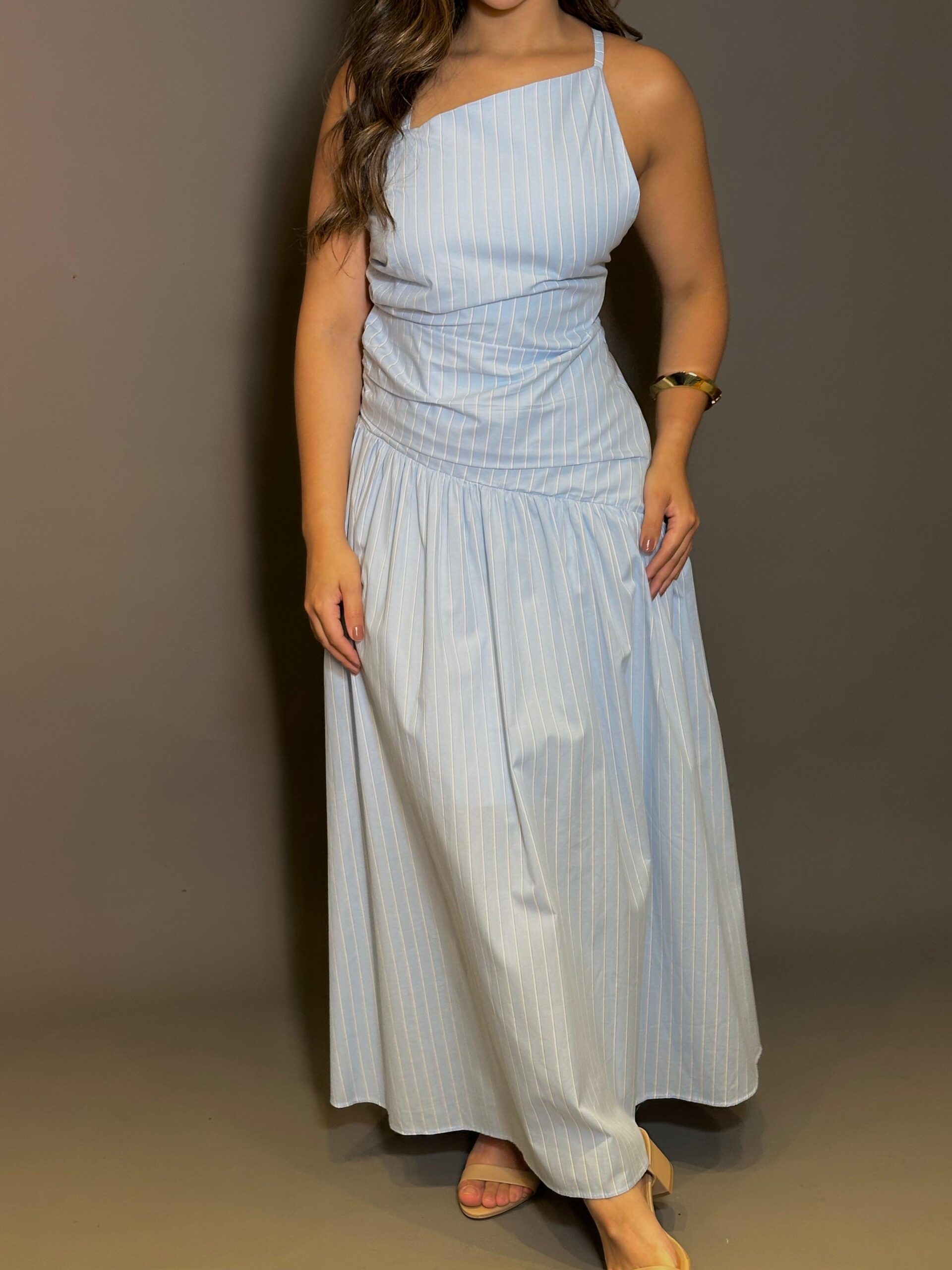 VESTIDO JULIETA STRIPES FRENTE ÚNICA - Imagem 2