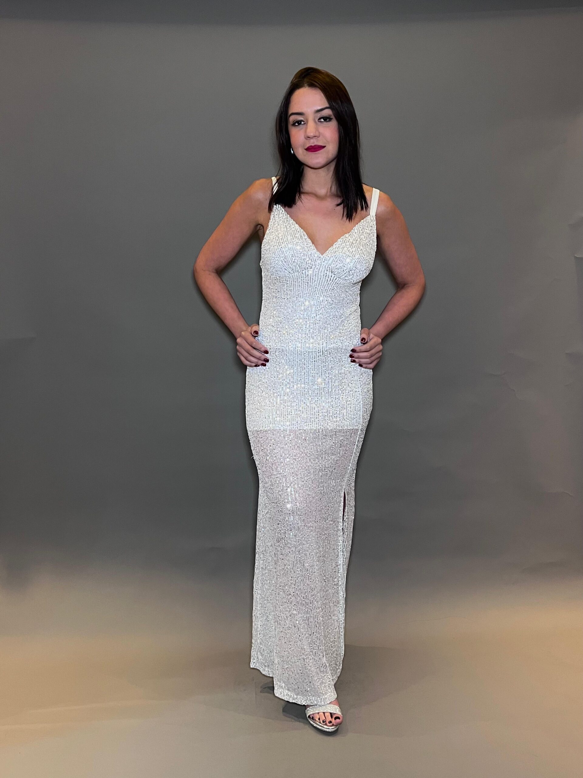 VESTIDO LONGO SERENE PAETÊ - Imagem 3