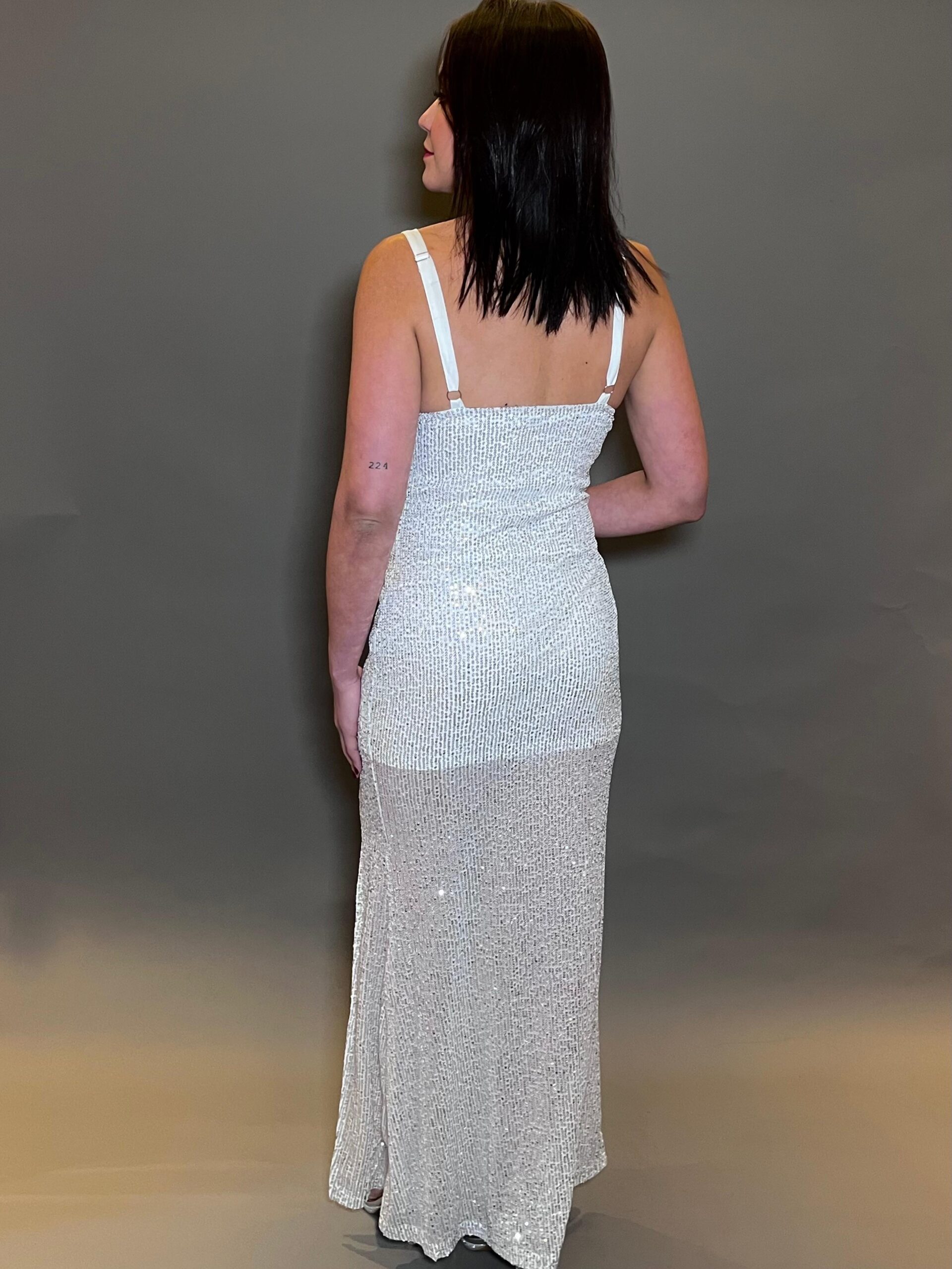 VESTIDO LONGO SERENE PAETÊ - Imagem 4
