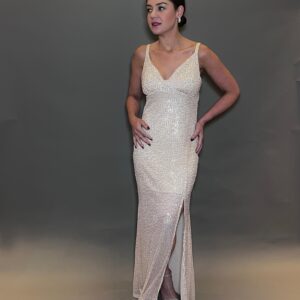 VESTIDO LONGO SERENE PAETÊ