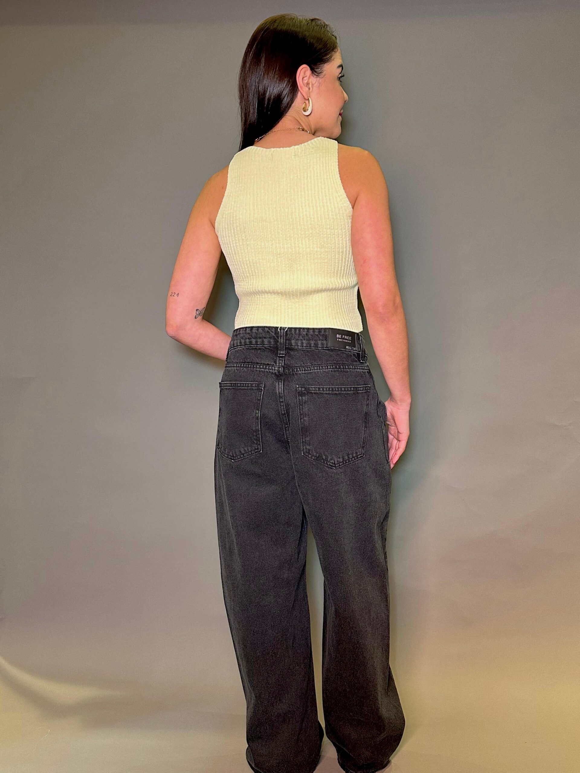 CALÇA JEANS BLACK BALLON - Imagem 3
