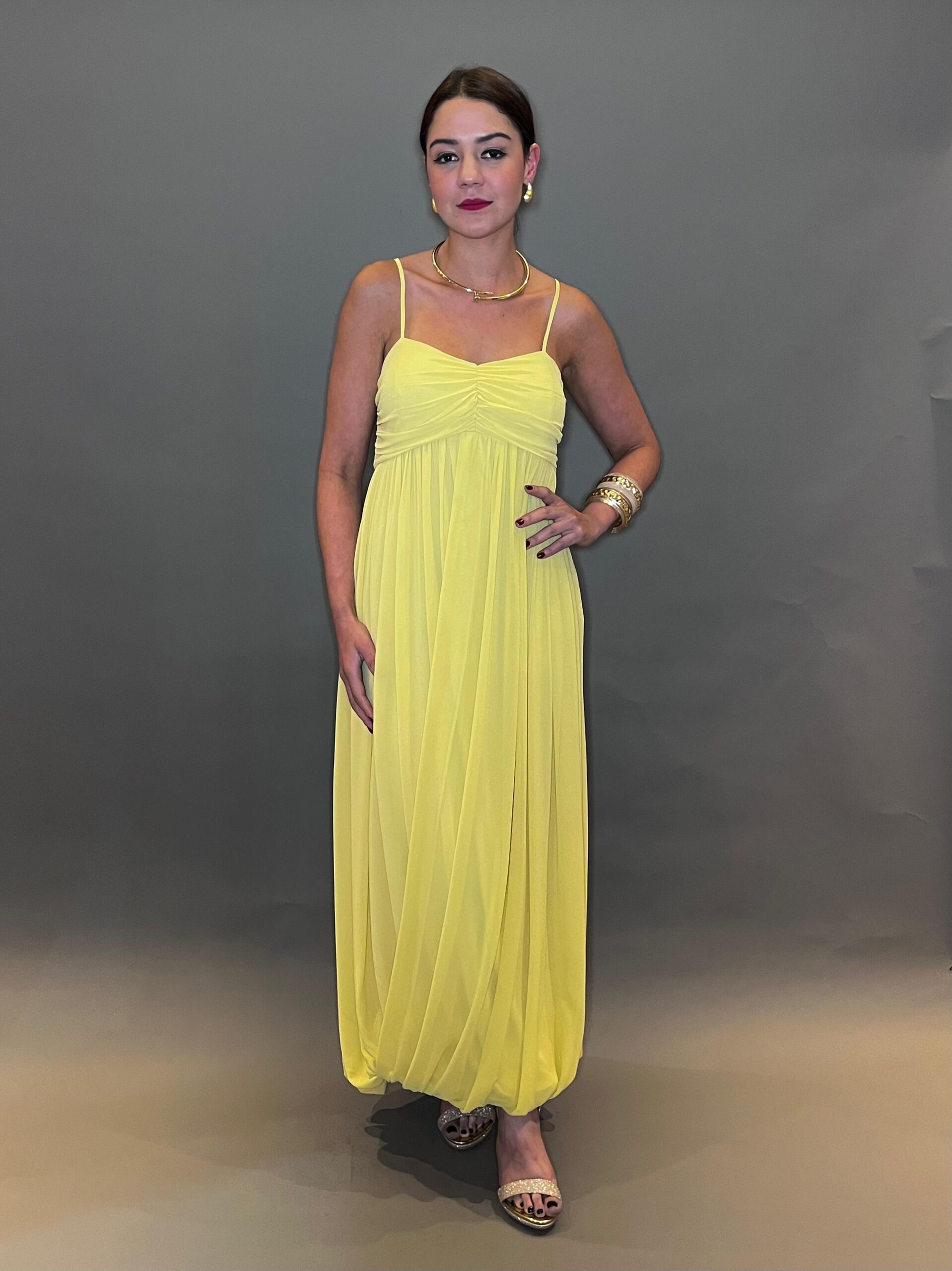 VESTIDO LONGO IZABEL BALONÊ - Imagem 2