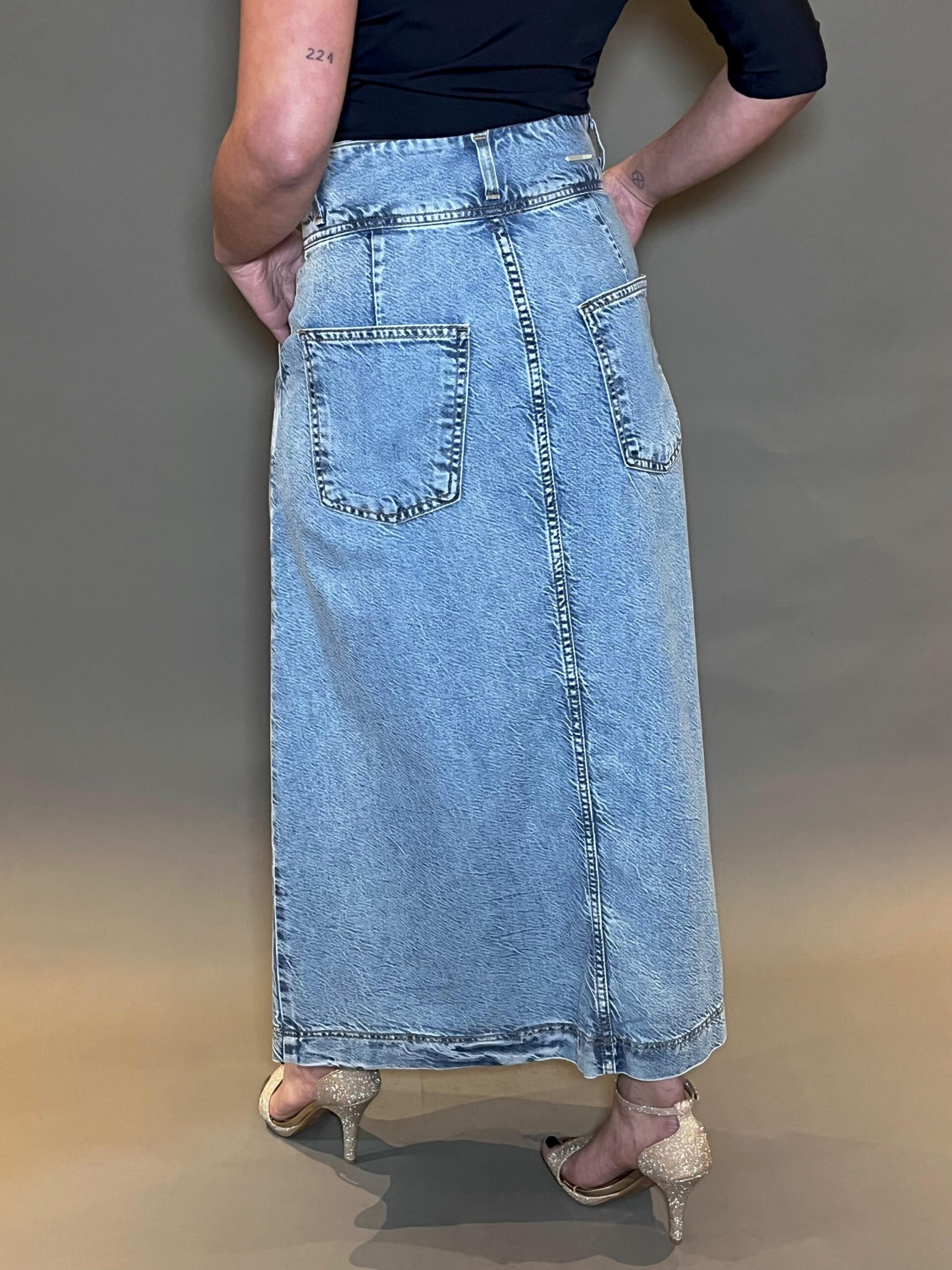 SAIA JEANS COM BOTÕES - Imagem 4