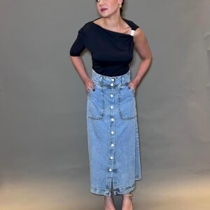 SAIA JEANS COM BOTÕES