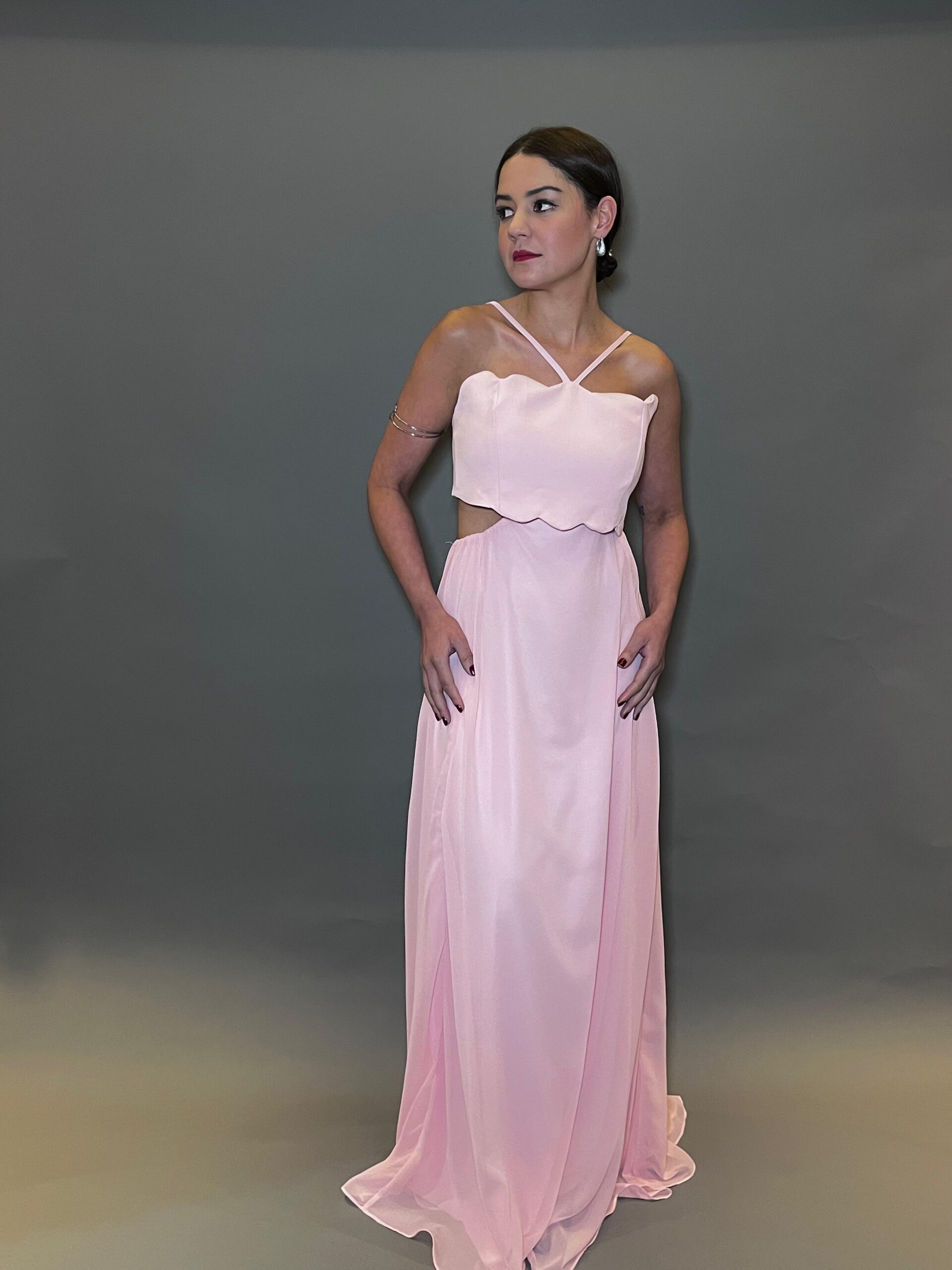 VESTIDO LG AURORA RECORTES BUSTO