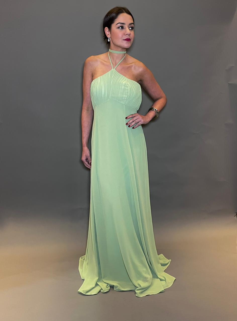 VESTIDO MARTINA BUSTO PLISSADO
