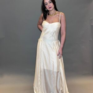 VESTIDO LONGO LUA DECOTE HEART